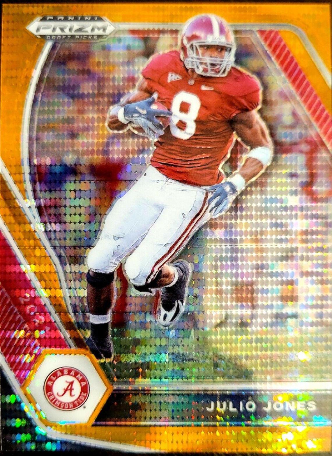 Julio Jones [Orange Pulsar Prizm] #55
