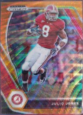 Julio Jones [Orange Wave Prizm] #55