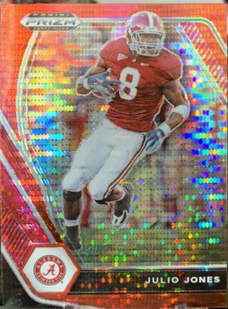Julio Jones [Red Pulsar Prizm] #55
