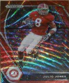 Julio Jones [Ruby Wave Prizm] #55