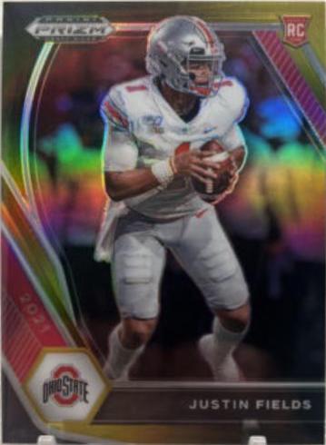 Justin Fields [Black Gold Prizm] #121