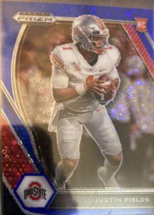 Justin Fields [Blue Prizm] #121