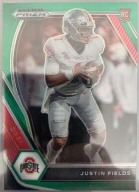 Justin Fields [Green Prizm] #121