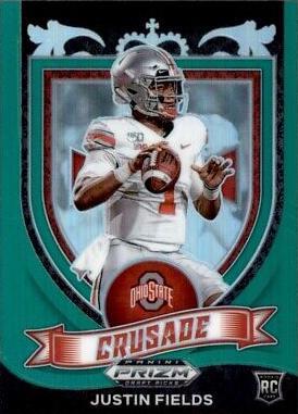 Justin Fields [Green Prizm] #163
