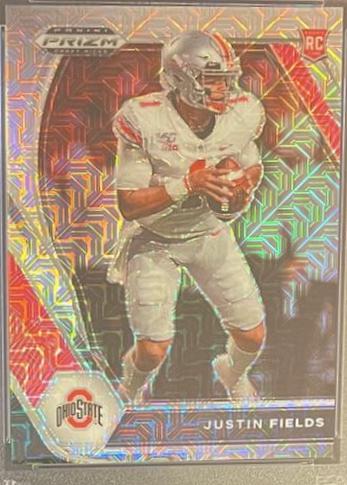 Justin Fields [Mojo Prizm] #121