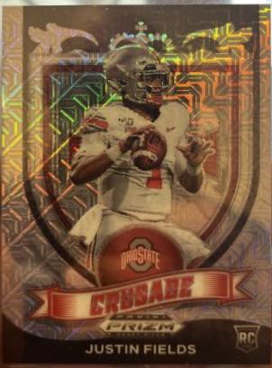 Justin Fields [Mojo Prizm] #163