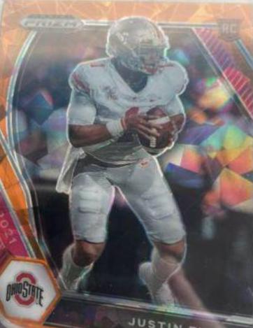 Justin Fields [Orange Ice Prizm] #121