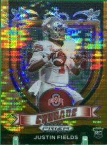 Justin Fields [Orange Pulsar Prizm] #163
