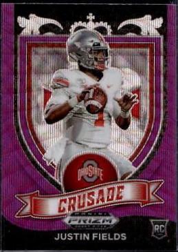 Justin Fields [Pink Circles Prizm] #163