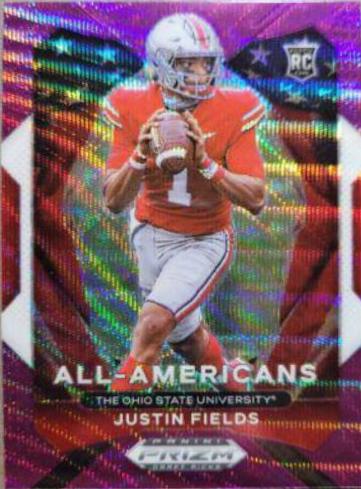 Justin Fields [Purple Prizm] #192