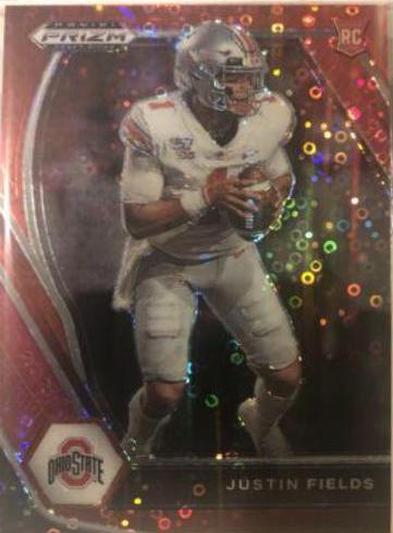 Justin Fields [Red Circles Prizm] #121