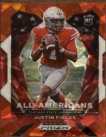 Justin Fields [Red Ice Prizm] #192