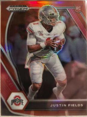 Justin Fields [Red Prizm] #121