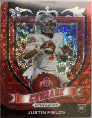 Justin Fields [Red Prizm] #163