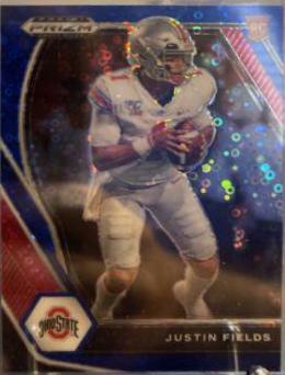 Justin Fields [Red White and Blue Prizm] #121