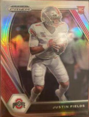 Justin Fields [Silver Prizm] #121