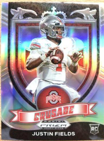 Justin Fields [Silver Prizm] #163