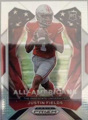 Justin Fields [Silver Prizm] #192