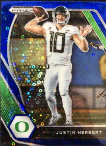 Justin Herbert [Blue Circles Prizm] #20