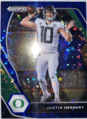 Justin Herbert [Blue Prizm] #20
