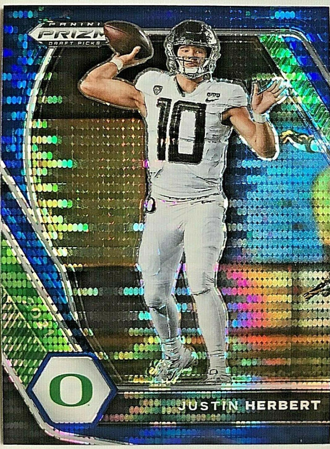 Justin Herbert [Blue Pulsar Prizm] #20