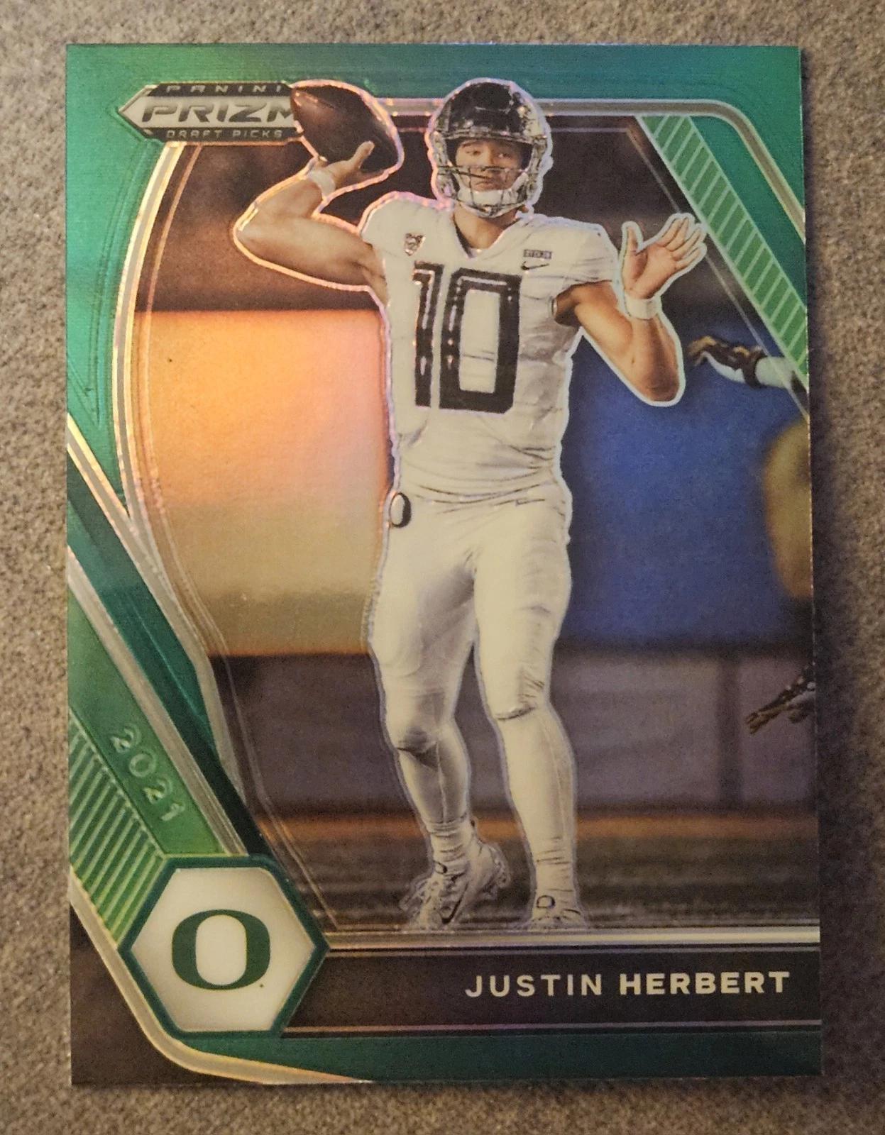Justin Herbert [Green Prizm] #20