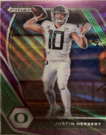 Justin Herbert [Purple Prizm] #20