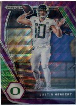 Justin Herbert [Purple Wave Prizm] #20