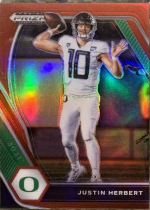 Justin Herbert [Red Prizm] #20