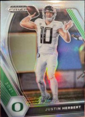 Justin Herbert [Silver Prizm] #20