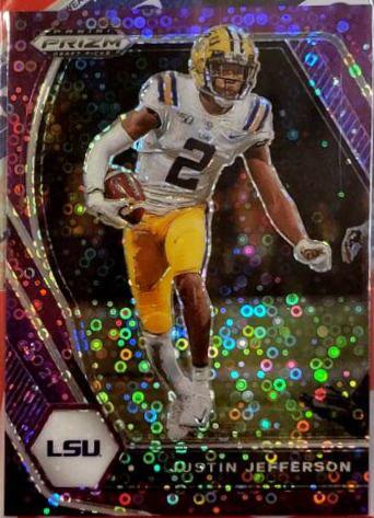Justin Jefferson [Purple Circles Prizm] #56