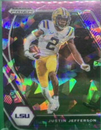 Justin Jefferson [Purple Ice Prizm] #56