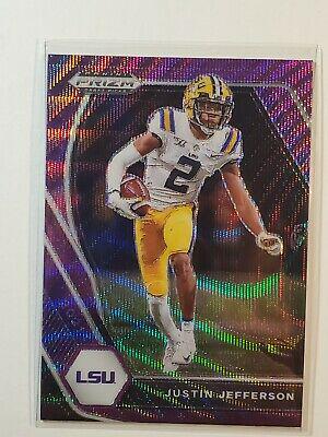 Justin Jefferson [Purple Prizm] #56