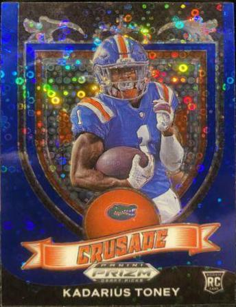 Kadarius Toney [Blue Circles Prizm] #176