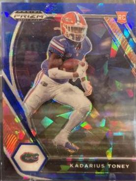 Kadarius Toney [Blue Ice Prizm] #117