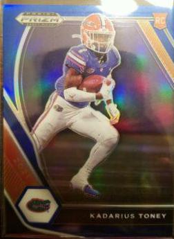 Kadarius Toney [Blue Prizm] #117