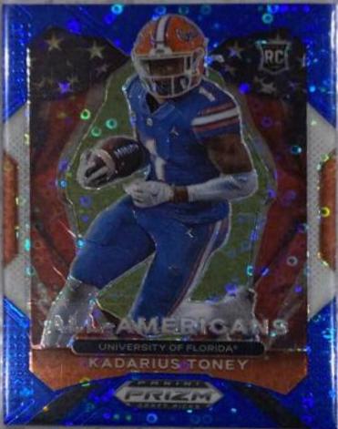 Kadarius Toney [Blue Prizm] #195