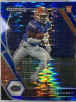 Kadarius Toney [Blue Pulsar Prizm] #117