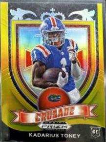 Kadarius Toney [Gold Prizm] #176