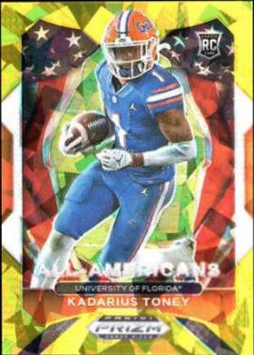 Kadarius Toney [Gold Prizm] #195
