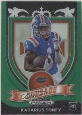 Kadarius Toney [Green Prizm] #176