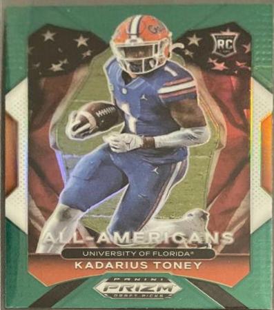 Kadarius Toney [Green Prizm] #195