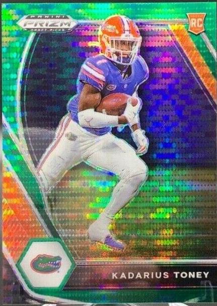 Kadarius Toney [Green Pulsar Prizm] #117