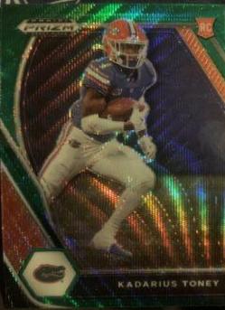 Kadarius Toney [Green Wave Prizm] #117