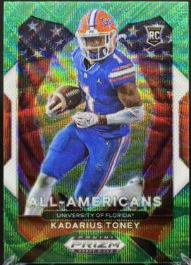 Kadarius Toney [Green Wave Prizm] #195