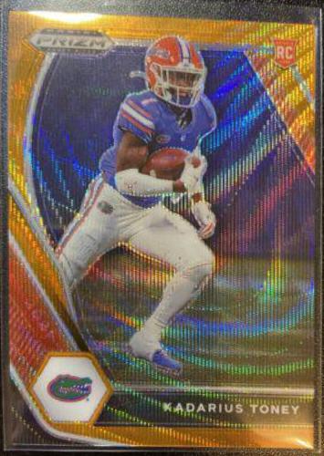 Kadarius Toney [Orange Wave Prizm] #117