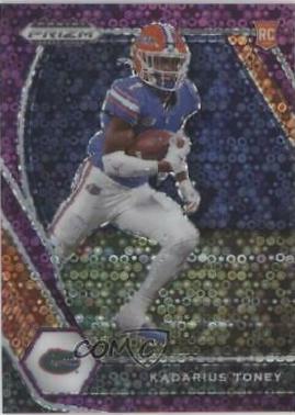 Kadarius Toney [Purple Circles Prizm] #117