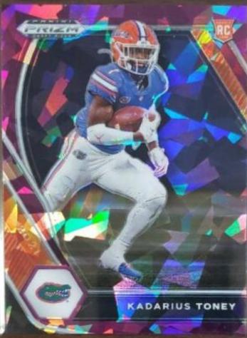 Kadarius Toney [Purple Ice Prizm] #117