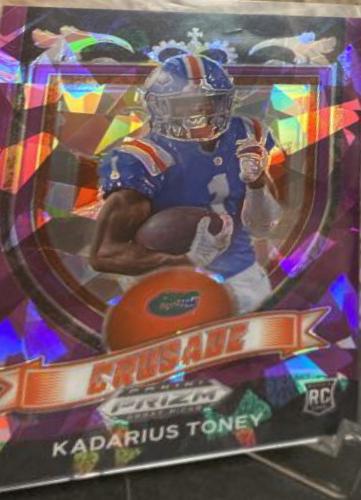 Kadarius Toney [Purple Ice Prizm] #176