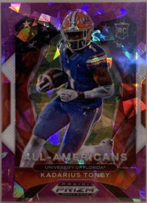 Kadarius Toney [Purple Ice Prizm] #195